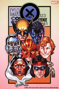 X-MEN 23 MARK BROOKS CORNER BOX VARIANT