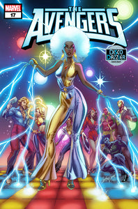 AVENGERS #17 J. SCOTT CAMPBELL DISCO DAZZLER VARIANT [DPWX]