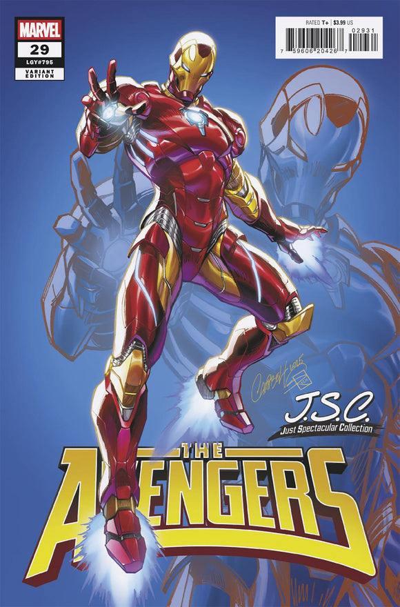 AVENGERS #29 J. SCOTT CAMPBELL JUST SPECTACULAR COLLECTION VARIANT
