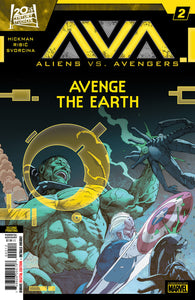 ALIENS VS. AVENGERS #2 ESAD RIBIC 2ND PRINTING VARIANT