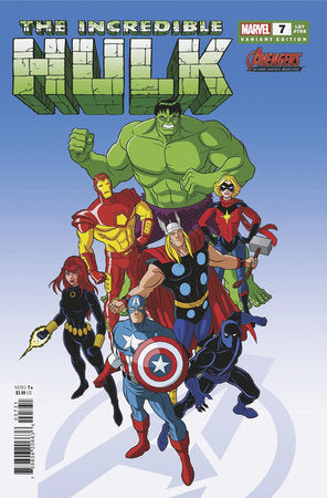 INCREDIBLE HULK 7 TIM LEVINS AVENGERS 60TH VARIANT