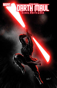 STAR WARS: DARTH MAUL -1:25 BLACK, WHITE & RED #4 DAVID MARQUEZ VARIANT