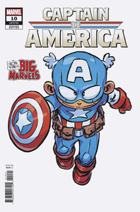 CAPTAIN AMERICA #10 SKOTTIE YOUNG'S BIG MARVEL VARIANT