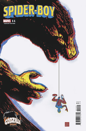 SPIDER-BOY #11 LEE GARBETT GODZILLA VARIANT