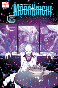 VENGEANCE OF THE MOON KNIGHT #8 GIUSEPPE CAMUNCOLI DISCO DAZZLER VARIANT