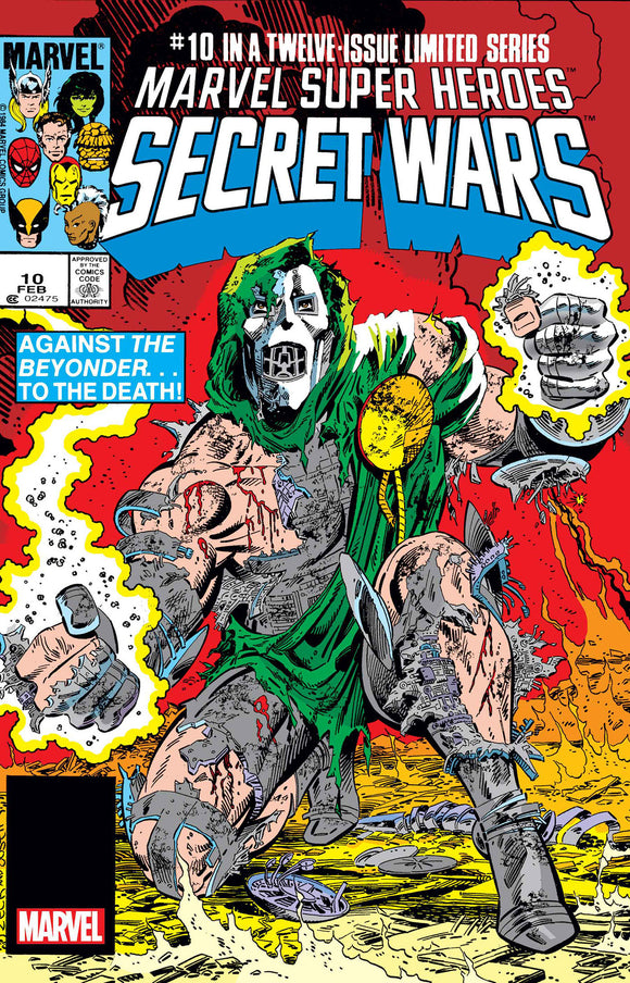 MARVEL SUPER HEROES SECRET WARS #10 FACSIMILE EDITION