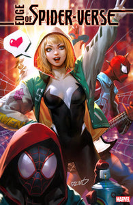 EDGE OF SPIDER-VERSE 1 DERRICK CHEW SPIDER-GWEN VARIANT