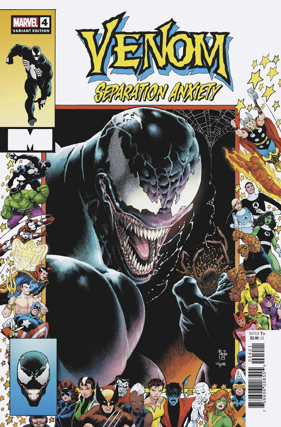 VENOM: SEPARATION ANXIETY #4 PAULO SIQUEIRA HOMAGE VARIANT