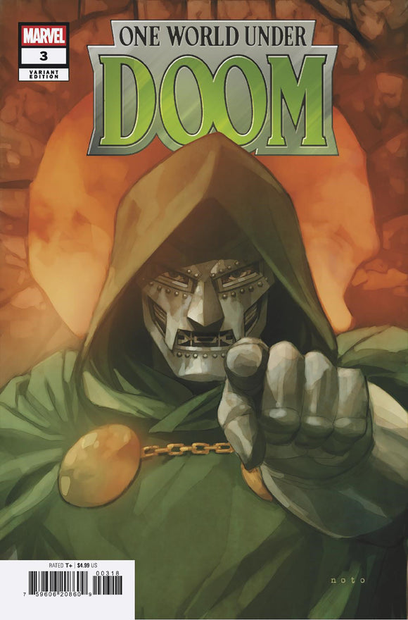 ONE WORLD UNDER DOOM #3 PHIL NOTO VARIANT 1-25
