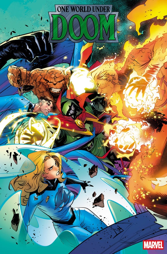 ONE WORLD UNDER DOOM #4 FEDERICO VINCENTINI VARIANT