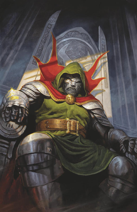 ONE WORLD UNDER DOOM #5 E.M. GIST VIRGIN VARIANT