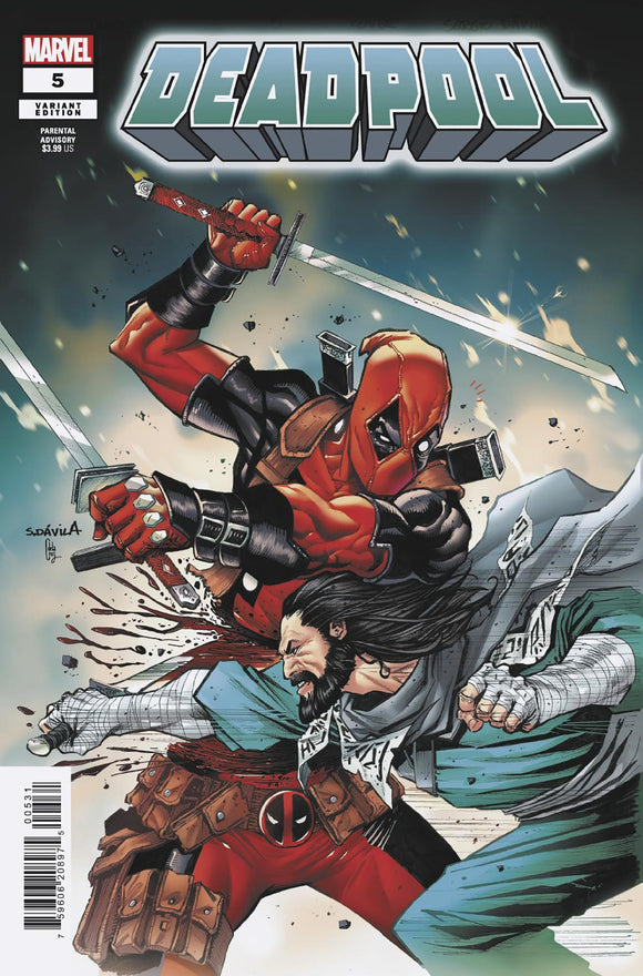 DEADPOOL #5 SERGIO DAVILA VARIANT