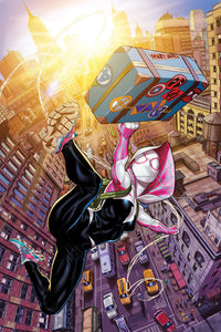 SPIDER-GWEN: THE GHOST-SPIDER #1 MARK BROOKS RATIO VIRGIN 2ND PRINTING VARIANT 1:25