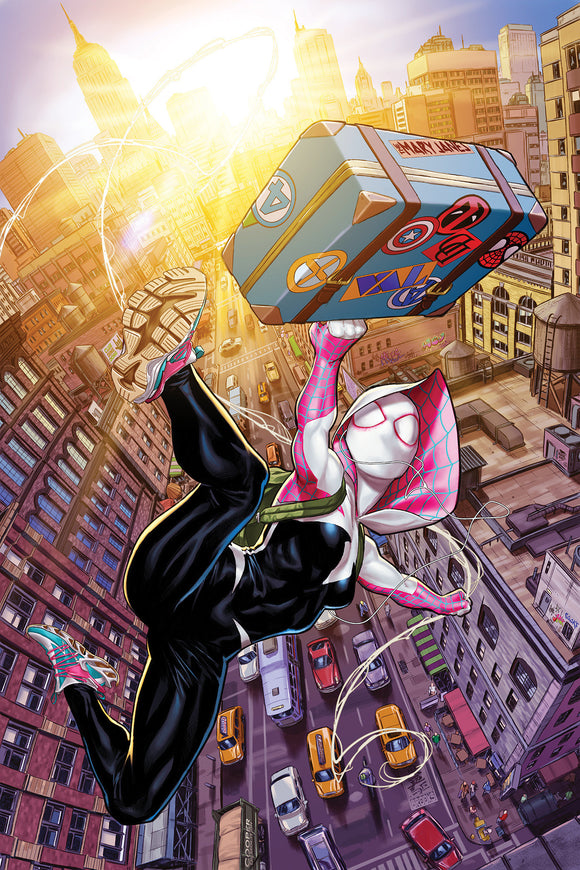 SPIDER-GWEN: THE GHOST-SPIDER #1 MARK BROOKS RATIO VIRGIN 2ND PRINTING VARIANT 1:25