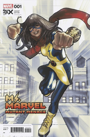 MS. MARVEL: MUTANT MENACE 1 PABLO VILLALOBOS VARIANT