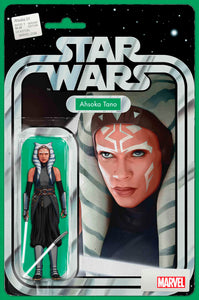 STAR WARS: AHSOKA #1 JOHN TYLER CHRISTOPHER ACTION FIGURE VARIANT