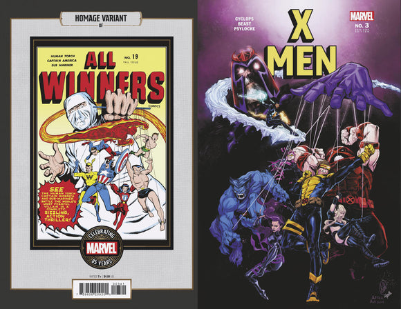 X-MEN #3 JOELLE JONES MARVEL 85TH ANNIVERSARY HOMAGE VARIANT