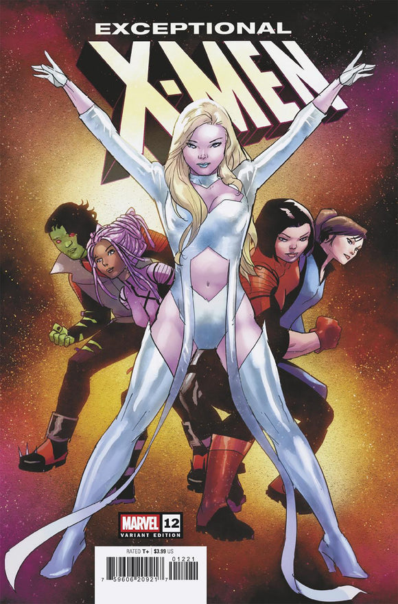 EXCEPTIONAL X-MEN #12 JAN BAZALDUA VARIANT
