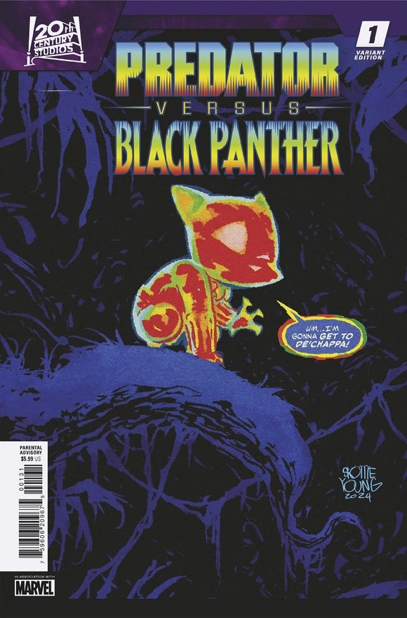 PREDATOR VS. BLACK PANTHER #1 SKOTTIE YOUNG VARIANT