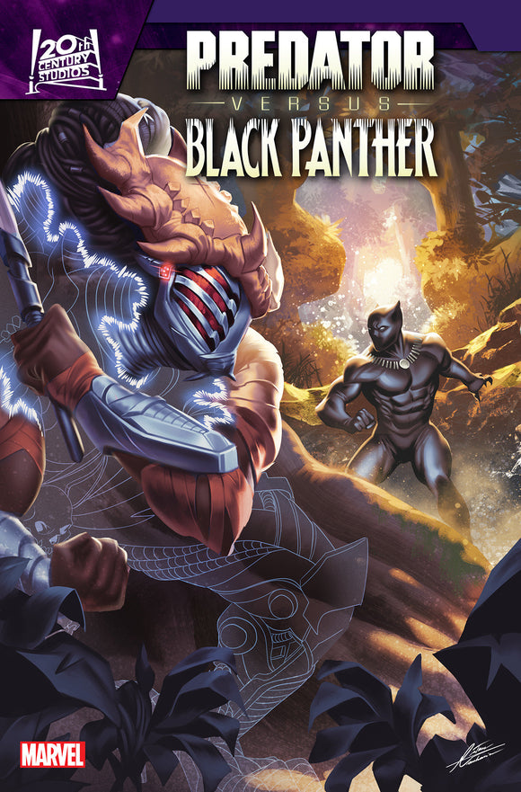 PREDATOR VS. BLACK PANTHER #4 MATEUS MANHANINI VARIANT