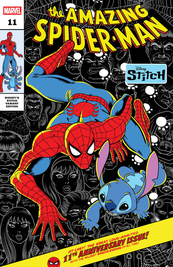AMAZING SPIDER-MAN #11 LUCIANO VECCHIO DISNEY STITCH VARIANT