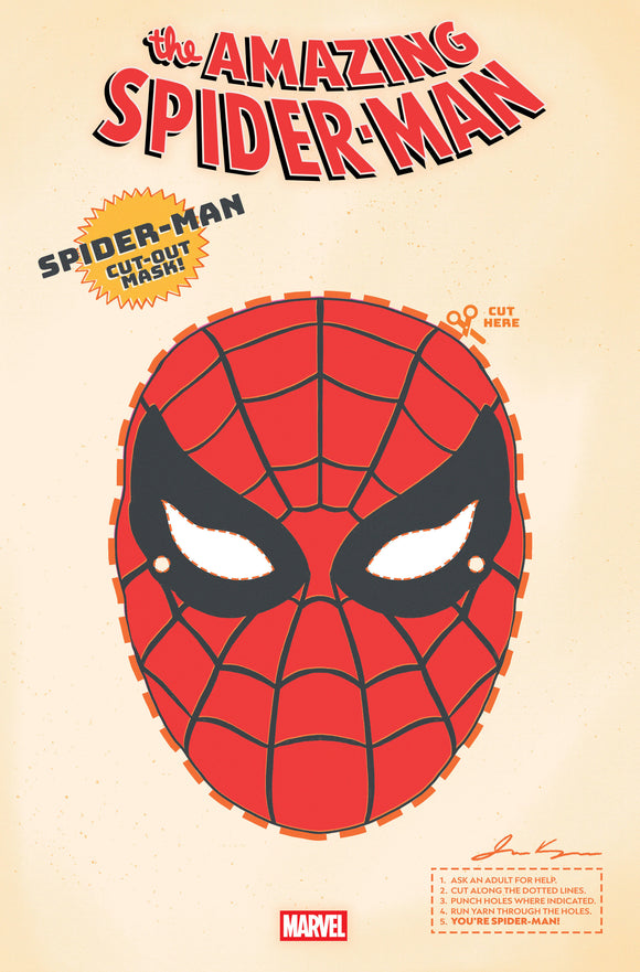AMAZING SPIDER-MAN #11 RETRO HALLOWEEN MASK VARIANT