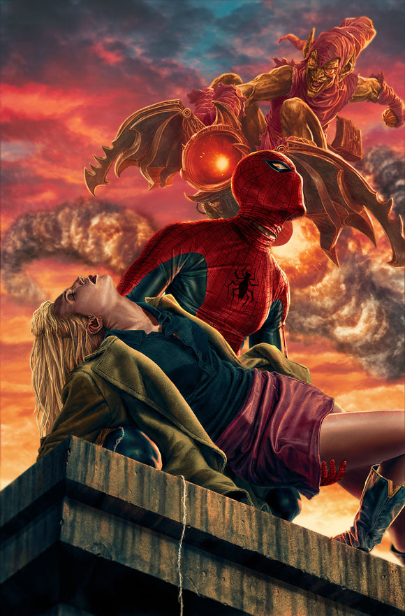 AMAZING SPIDER-MAN #18 LEE BERMEJO AMAZING VISIONS VIRGIN VARIANT