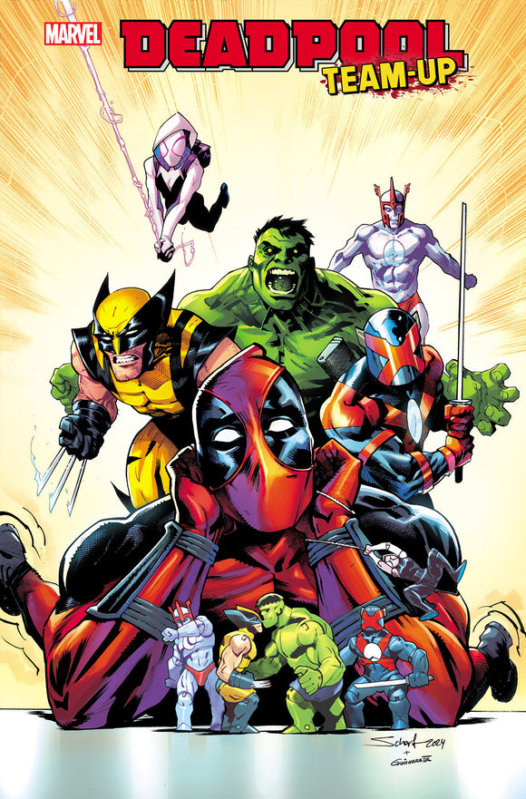 DEADPOOL TEAM-UP #1 JONAS SCHARF VARIANT