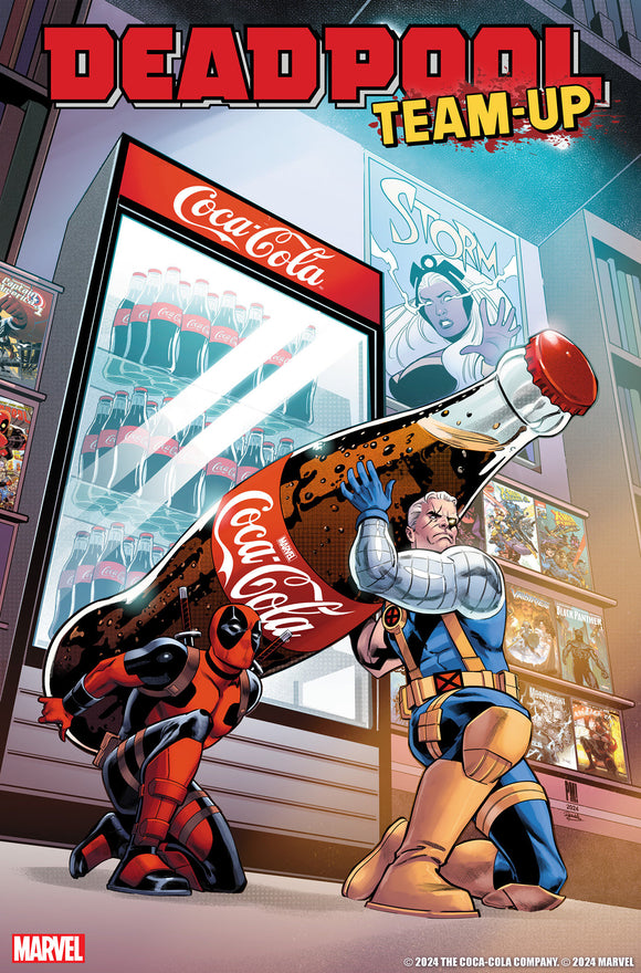 DEADPOOL TEAM-UP #1 PACO MEDINA MARVEL & COCA-COLA VARIANT