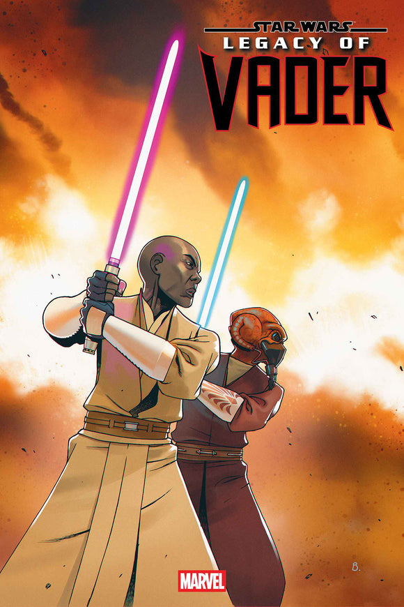 STAR WARS: LEGACY OF VADER #11 BENGAL PLO KOON & MACE WINDU JEDI KNIGHTS VARIANT