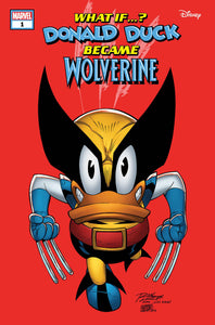 MARVEL & DISNEY: WHAT IF...? DONALD DUCK BECAME WOLVERINE #1 RON LIM VARIANT