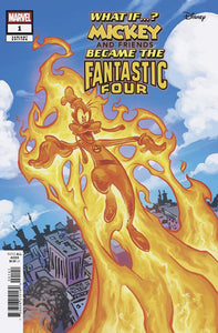 MARVEL & DISNEY: WHAT IF...? MICKEY & FRIENDS BECAME THE FANTASTIC FOUR #1 SKOTT IE YOUNG VARIANT