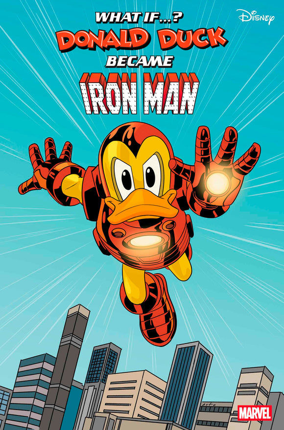 MARVEL & DISNEY: WHAT IF...? DONALD DUCK BECAME IRON MAN #1 PHIL NOTO GOOFY IRON  MAN VARIANT