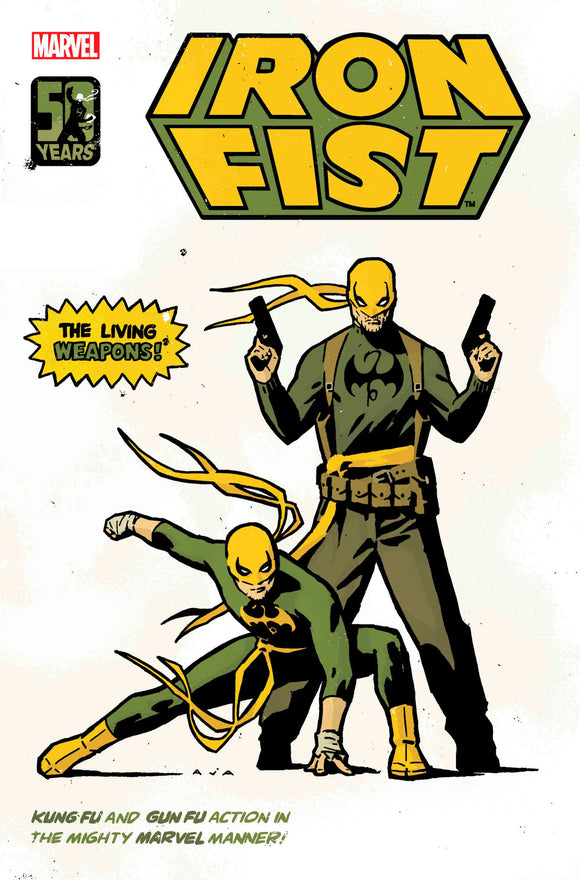 IRON FIST 50TH ANNIVERSARY SPECIAL #1 DAVID AJA VARIANT