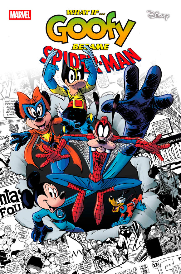 MARVEL & DISNEY: WHAT IF...? GOOFY BECAME SPIDER-MAN #1 ANDREA FECCERO VARIANT