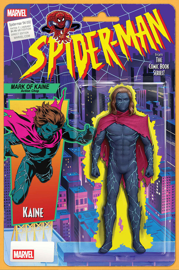 SPIDER-MAN '94 #2 JOHN TYLER CHRISTOPHER ACTION FIGURE VARIANT