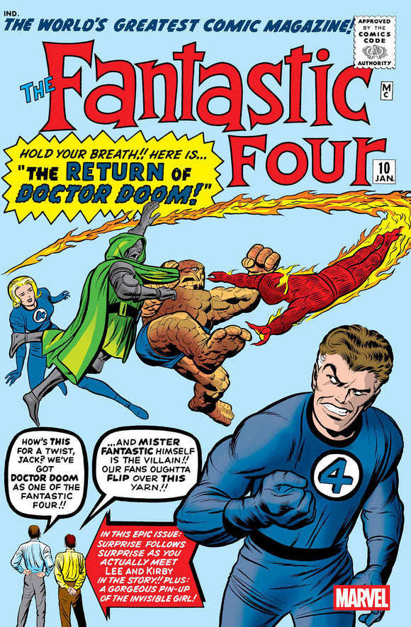 FANTASTIC FOUR #10 FACSIMILE EDITION FOIL VARIANT