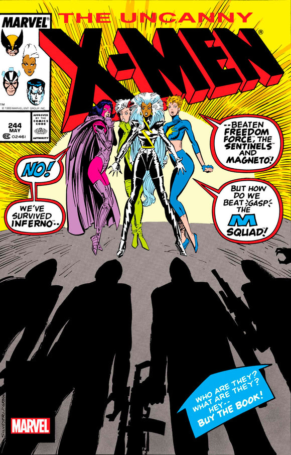 UNCANNY X-MEN #244 FACSIMILE EDITION