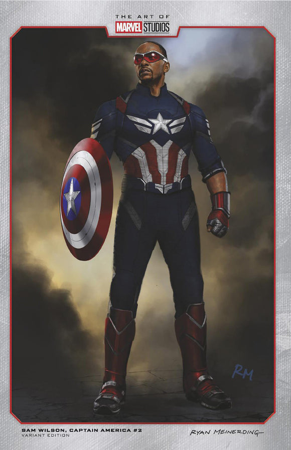 SAM WILSON, CAPTAIN AMERICA #2 RYAN MEINERDING MARVEL STUDIOS VARIANT