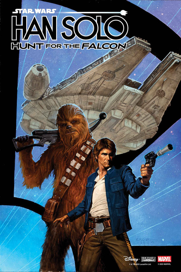 STAR WARS: HAN SOLO - HUNT FOR THE FALCON #4 E.M. GIST VARIANT