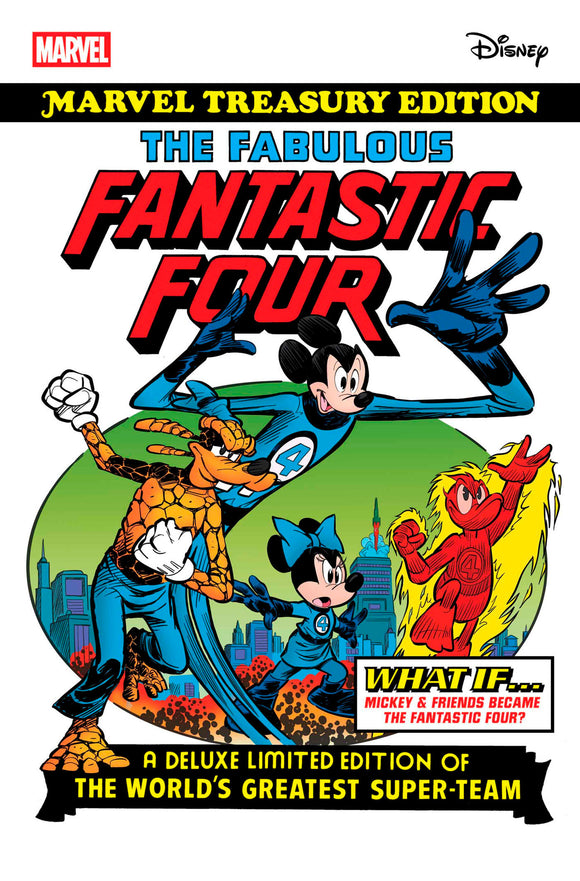 FANTASTIC FOUR #2 ALESSANDRO PASTROVICCHIO DISNEY WHAT IF? FANTASTIC FOUR HOMAGE VARIANT