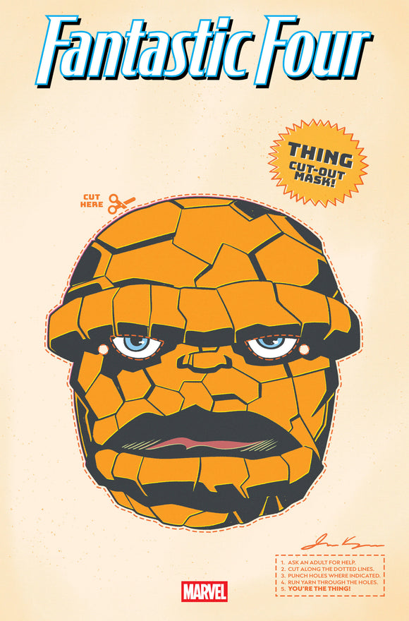 FANTASTIC FOUR #3 RETRO HALLOWEEN MASK VARIANT [DOOM]