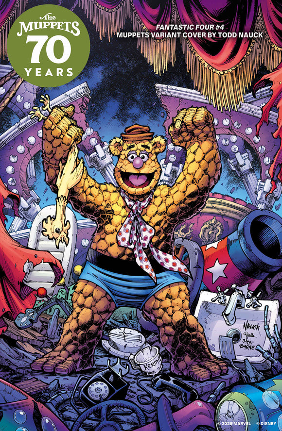 FANTASTIC FOUR #4 TODD NAUCK MUPPETS VARIANT