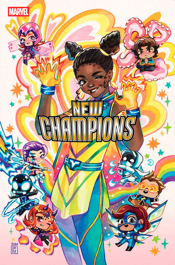 NEW CHAMPIONS #4 RIAN GONZALES VARIANT