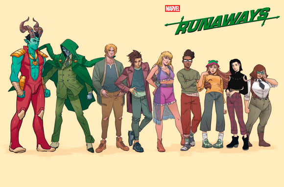 RUNAWAYS #1 ELENA CASAGRANDE WRAPAROUND VARIANT [DOOM]