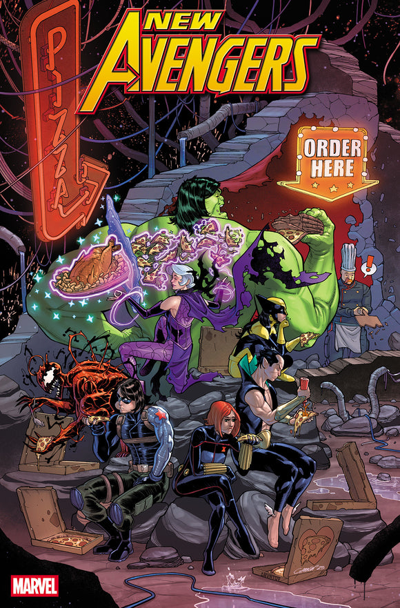 NEW AVENGERS #5 JAVIER GARRON VARIANT