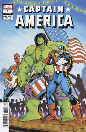 CAPTAIN AMERICA #1 LUCIANO VECCHIO 250TH HOMAGE VARIANT