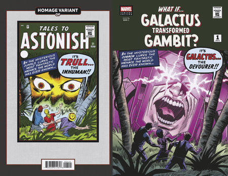 WHAT IF...? GALACTUS: GALACTUS TRANSFORMED GAMBIT? #1 EDWIN GALMON VARIANT