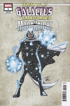 WHAT IF...? GALACTUS: GALACTUS TRANSFORMED MOON KNIGHT? #1 RON LIM DESIGN VARIAN T