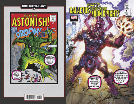 WHAT IF...? GALACTUS: GALACTUS TRANSFORMED MOON KNIGHT? #1 PHILIP TAN SCI-FI HOM AGE VARIANT